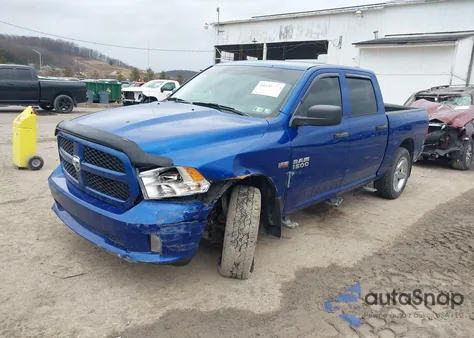 2017 Ram 1500 Express 4X4 5'7 Box from USA, damaged, VIN 1C6RR7KT9HS862976